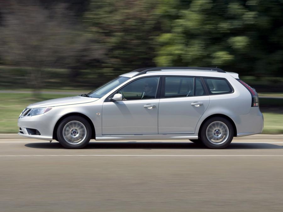  Saab 9-3 SportCombi 2008 года  (US) (фото 7 из 9)